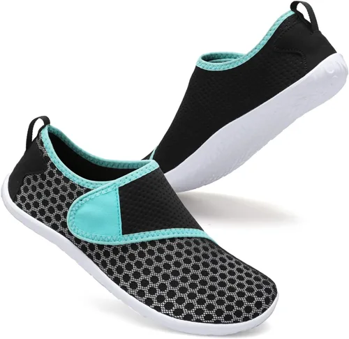 Vista 7 de JIASUQI Zapatos deportivos para senderismo y playa, zapatos acuáticos descalzos, para natación, deportes, caminar, para mujeres y hombres