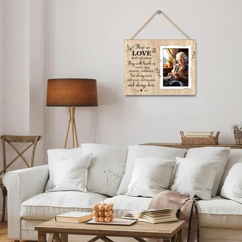 Vista 6 de Marco de fotos conmemorativo, marco de fotos de recuerdo o regalo conmemorativo, regalos para la pérdida de un ser querido, abuela, abuelo, abuelos
