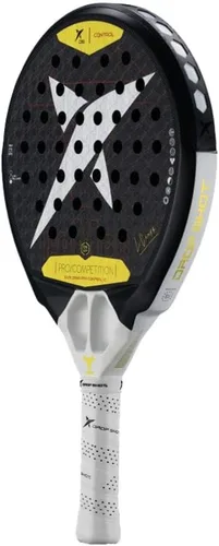 Vista 2 de Drop Shot Explorer Pro Control 1.0 - Raqueta de pádel - Cara de carbono de 12 quilates con núcleo suave Eva, forma redonda, equilibrio bajo