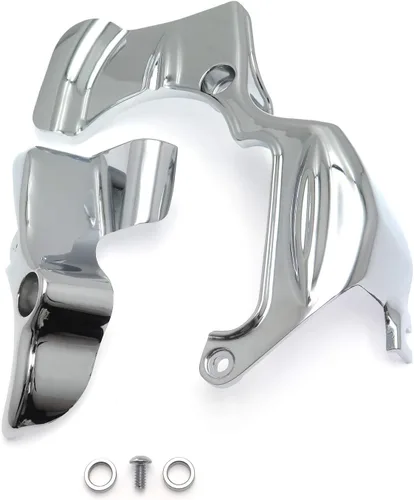 Vista 3 de Cubierta de la cubierta de transmisión para Harley Touring Electra Glide&Trikes 09-13 14 15 16 [P/N: MT441-002-CD]