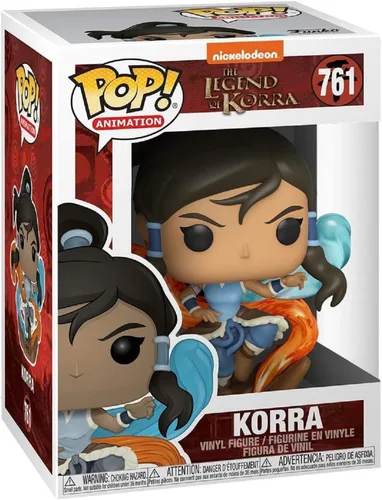Vista 4 de ¡Funko Pop! Animación: Leyenda de Korra - Korra, en multicolor