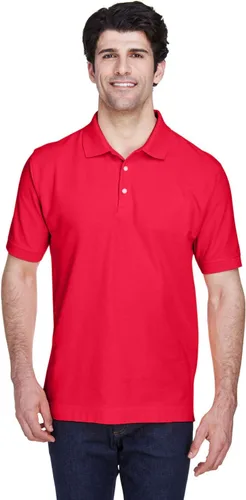 Vista 2 de Devon & Jones Men's Pima Piqué Short-Sleeve Polo