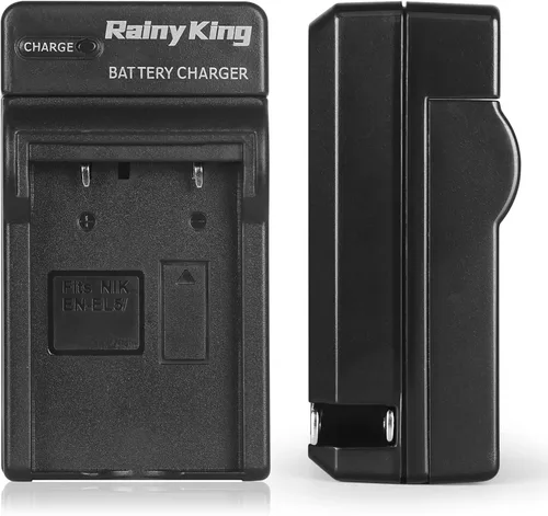 Vista 3 de EN-EL5 Cargador de batería para Nikon CoolPix 3700, 4200, 5200, 5900, 7900, P3, P4, P80, P90, P100, P500, P510, P520, P530, P5000, P5100, P60000