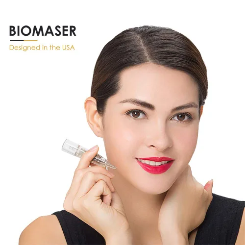 Vista 5 de BIOMASER - Agujas de cartucho, 10 agujas de tatuaje para maquillaje permanente, esterilizadas, para máquina de maquillaje permanente, bolígrafo T100