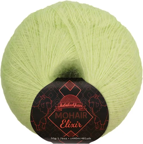 Vista 35 de JubileeYarn Mohair Elixir Yarn - 50g/Skein Baby Wool Blend - Cosmopolitan - 1 Skein