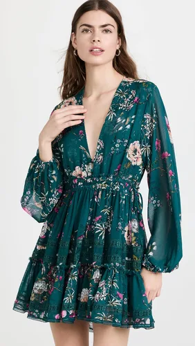 Vista 2 de Free People Minivestido de flores de cerezo para mujer