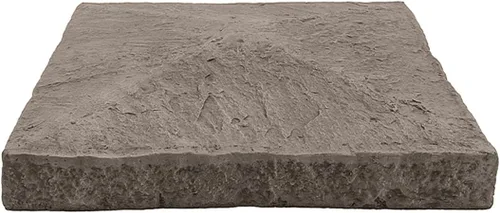 Vista 6 de GenStone Panel de esquina interior de 90 grados de piedra apilada de imitación de 22.5" x 12" en color amanecer del desierto para proyectos
