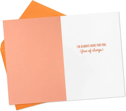 Vista 2 de Hallmark Tarjeta de apoyo divertida de Shoebox (¿Por qué la terapia es cara)