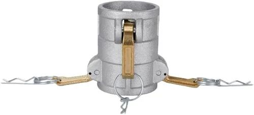 Vista 4 de Tipo acoplador de aluminio del carrete de la colocación de Camlock, 2" Camlock hembra x 2" Camlock hembra