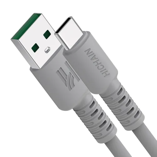 Vista 12 de Hichain Paquete de 2 cables de carga USB A a USB C amarillo de 4 pies, cable de carga rápida tipo C de 100 W, sincronización de datos, cable USB C