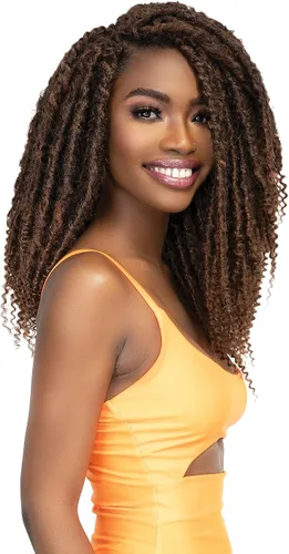Vista 2 de Janet Colección Crochet Trenzas Nala Tress Maverick Locs 24