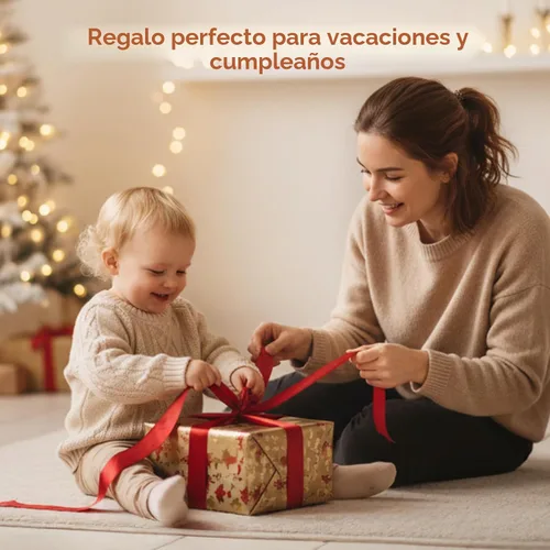 Vista 5 de OESSUF Rocas apilables extragrandes para niños pequeños de 1 a 3 años, 16 piezas de juguetes Montessori de madera, piedras de equilibrio jumbo
