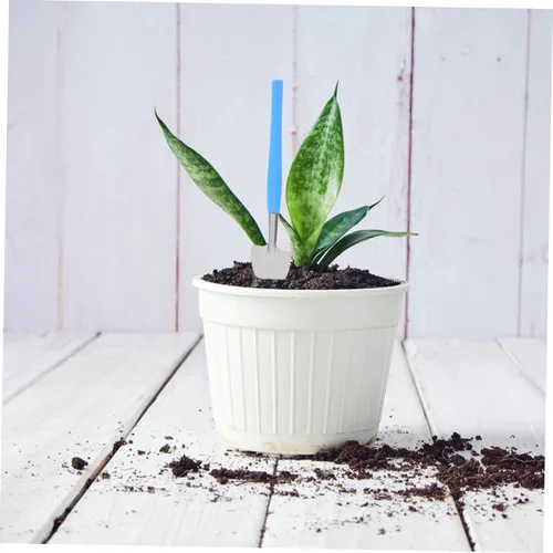 Vista 3 de 3 piezas de herramientas ergonómicas de jardinería para aflojar el suelo palas para facilitar el trasplante y fertilizar suministros de jardinería