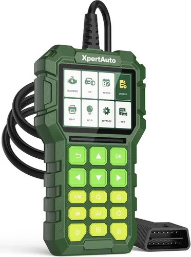Vista 8 de C303 OBD2 Escáner de datos en vivo profesional para mecánicos, herramienta universal de diagnóstico OBDII para borrar códigos de falla, luz