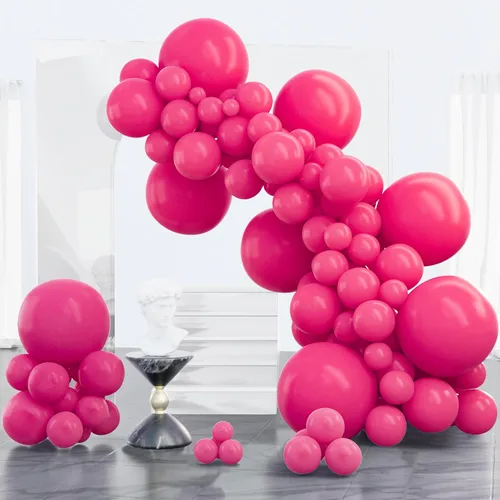 Vista 151 de PartyWoo - Globos de color albaricoque retro, 120 unidades de 5 pulgadas, de látex, para arco de globos, decoración de fiesta y de cumpleaños