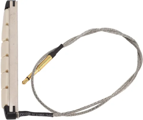 Vista 7 de Pastilla piezoeléctrica de bajo acústico de 6 cuerdas, longitud de silla