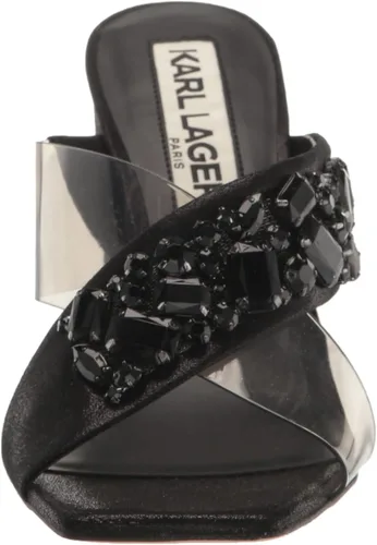 Vista 2 de Karl Lagerfeld Paris Sandalia de tacón Fawn para mujer