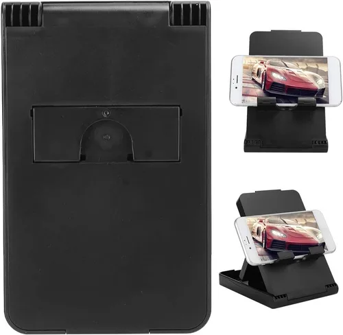 Vista 8 de Zopsc Soporte de juego plegable Consola de juegos para Switch Host Soporte ajustable para SwitchSwitch Lite Game Console NS Stand (negro)
