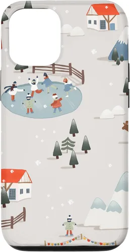 Vista 11 de Funda para iPhone 12 Mini Winter Time Scenes