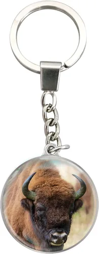 Vista 12 de Deluxebase Magnidome Llavero de domo en forma de cúpula con cadena de acero inoxidable. Llavero de cúpula de cristal