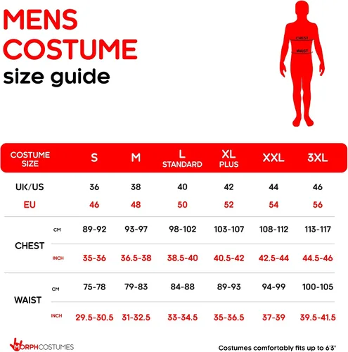 Vista 6 de Morph Mens Skeleton Costume Men Adult Skeleton Suit Outfit Scary Halloween Costumes for Men Adult Skeleton Costume Men