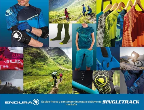 Vista 6 de Endura Mens SingleTrack Mountain Cycling Pants ClickFast Liner Compatible Negro
