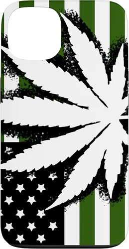 Vista 7 de American Weed Flag 4:20 Cannabis Pot Marijuana Stoner Gift Case for iPhone 17