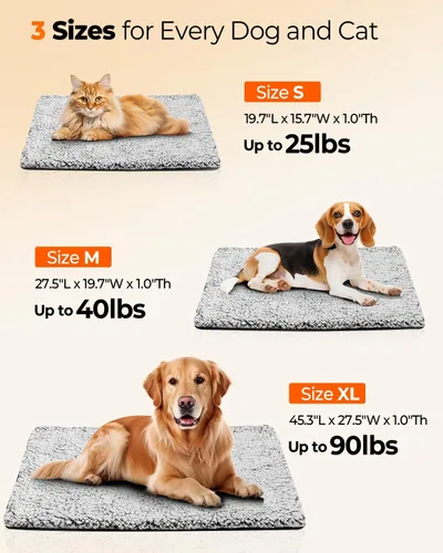 Vista 7 de Cama autocalentable para gatos, almohadilla térmica para jaula de perro