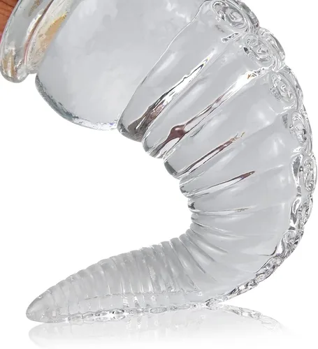 Vista 3 de Consolador anal transparente con ventosa para tentáculos, consolador realista y transparente para estimulación de próstata, tapón anal, masturbarse