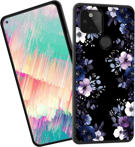 Vista 35 de Funda delgada para Google Pixel 4 XL, funda delgada de silicona de TPU suave a prueba de golpes para Google Pixel 4 XL, cruz negra