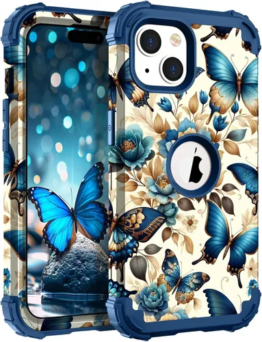 Vista 66 de Hocase Funda para iPhone SE 2022/2020, resistente a prueba de golpes, de plástico duro+goma de silicona, funda protectora híbrida para iPhone SE