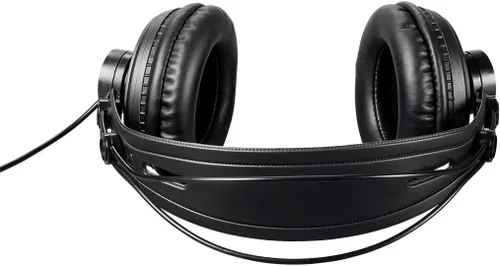 Vista 3 de Monoprice - 116150 Auriculares modernos retro sobre la oreja con almohadillas ultra cómodas perfectas para dispositivos móviles, HiFi, y producción