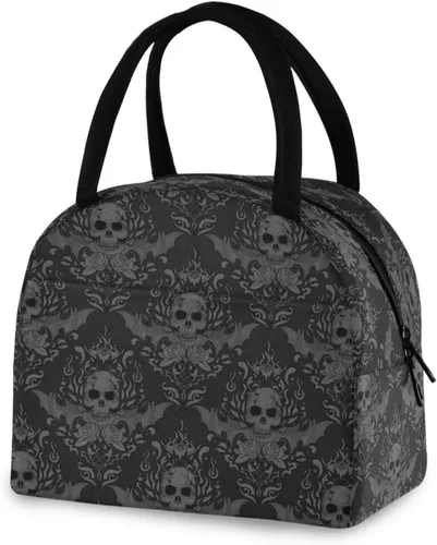 Vista 16 de Bolsa de almuerzo Axolotl para mujeres, hombres y niños, lonchera aislada reutilizable para oficina, trabajo, escuela, picnic, caminata Reusable