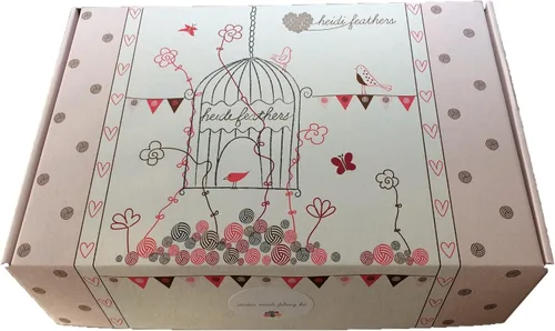 Vista 8 de heidifeathers Kit de fieltro húmedo en caja premium - 20 colores merino
