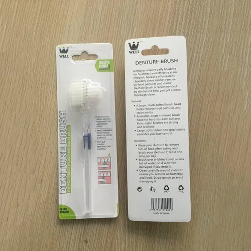 Vista 6 de ARTIBETTER Cepillo de limpieza falso 3PCS Herramienta de limpieza de cepillo de dos caras