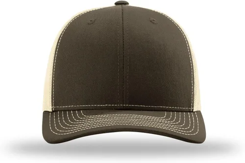 Vista 2 de Richardson 112 Gorra Trucker - Gorra de Béisbol Premium en Blanco, Gorra Ajustable Snapback - Gorras Richardson en Blanco Estructuradas de Seis