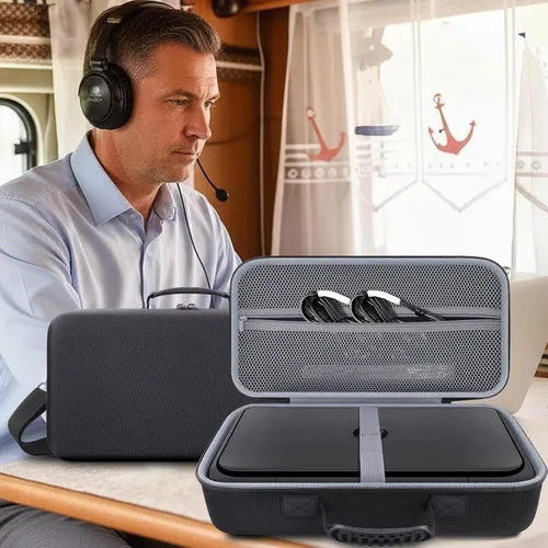Vista 9 de co2CREA Estuche rígido de viaje para impresora portátil HP OfficeJet 250