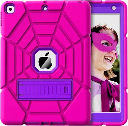 Vista 13 de Grifobes - Funda para iPad de 9.ª generación, para iPad de 8.ª/7.ª generación 2021/2020/2019, funda protectora resistente de 10.2" con soporte