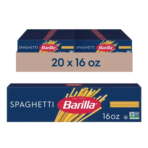 Vista 16 de Barilla Campanelle Pasta, caja de 16 onzas, pasta sin OMG hecha con sémola de trigo duro, pasta certificada Kosher