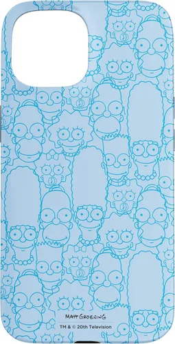 Vista 6 de Funda con estampado de personajes de The Simpsons Springfield para iPhone 16