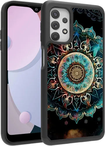 Vista 12 de Funda diseñada para Samsung Galaxy A32 (6.5 pulgadas), funda duradera para teléfono para niña bebé, negra, firmada para Galaxy A32 5G, funda Bebé
