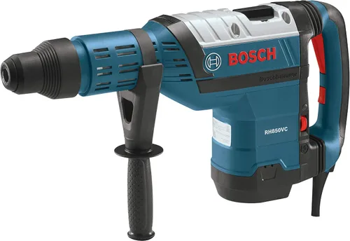 Vista 2 de Bosch RH850VC Martillo giratorio SDS-max de 120 voltios 1-7/8 pulgadas con vástago Bosch HS1922 4-1/2 "x 17" pala de arcilla SDS-Max