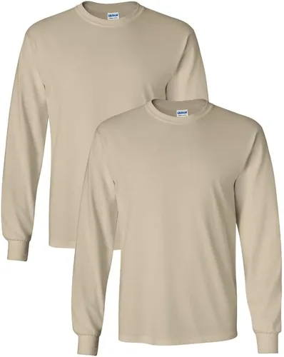 Vista 85 de Gildan - Camiseta de manga larga de algodón ultra estilo G2400 para adultos, paquete múltiple