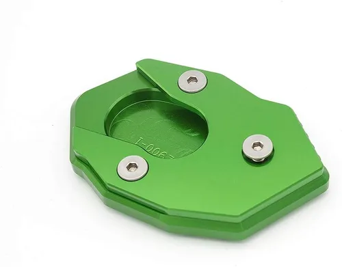 Vista 32 de Krace Soporte lateral para motocicleta, placa de ampliación de pie lateral, almohadilla de extensión para Yamaha YZF R1 2009-2016
