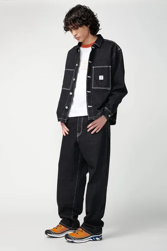 Vista 8 de Not So Ape Chaqueta vaquera con cuello, unisex para todo género, fabricada en Japón