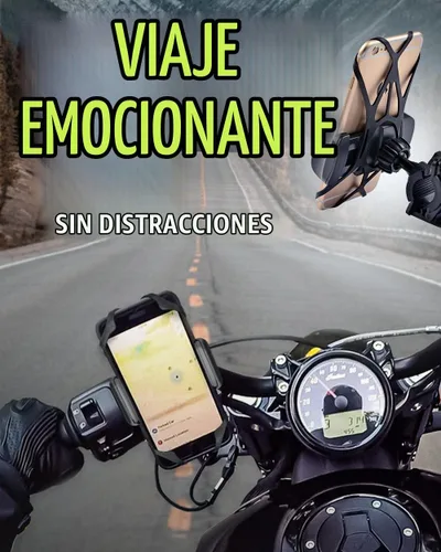 Vista 8 de Soporte de teléfono para bicicleta y motocicleta, para iPhone 16 Pro Max (15, 14, SE, Plus), Galaxy S25 o cualquier teléfono celular, soporte
