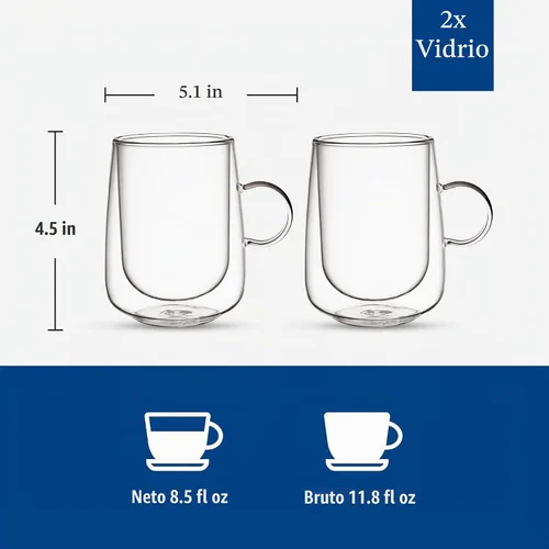 Vista 4 de Villeroy & Boch Artesano - Vasos para bebidas calientes y frías Latte