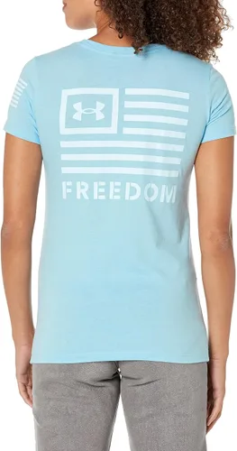 Vista 2 de Under Armour Nueva camiseta Freedom Banner para mujer