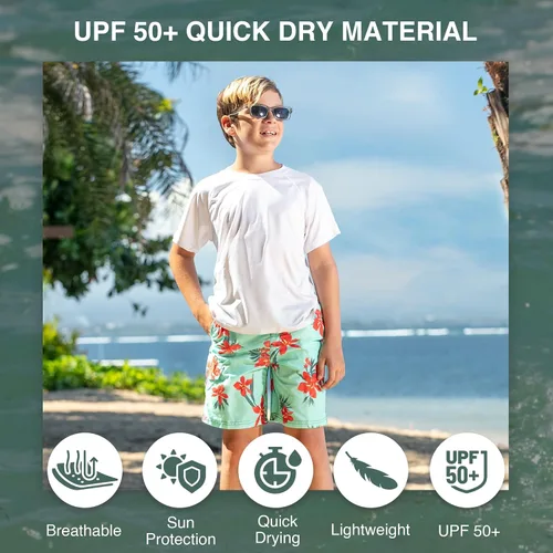 Vista 118 de Kanu Surf Traje de baño Yolo de secado rápido UPF 50+ para niños