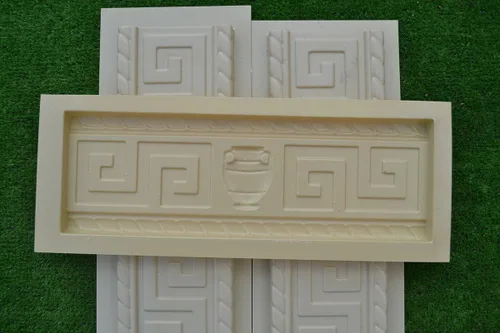 Vista 7 de Juego de moldes de chapa de ladrillo 6 piezas de paneles de pared de hormigón ABS DIY molde de piedra W10